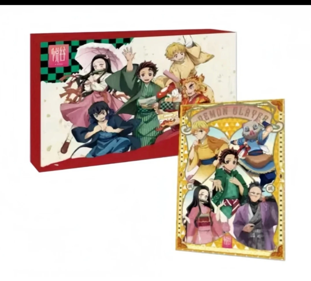 【奶茶拆卡-扫雷】悦谷文创-鬼灭之刃色纸