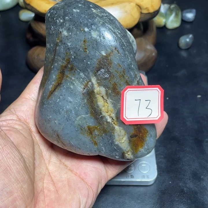 和田玉未镶嵌颈饰73