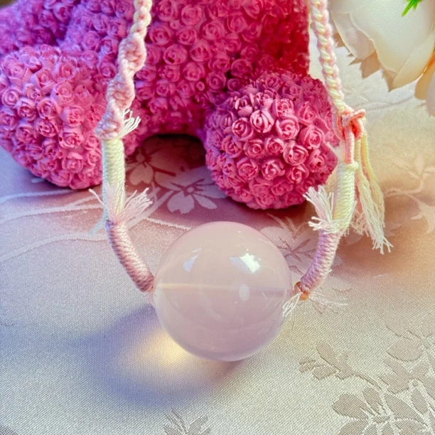 【玉涵珠宝】天然粉水晶项链330