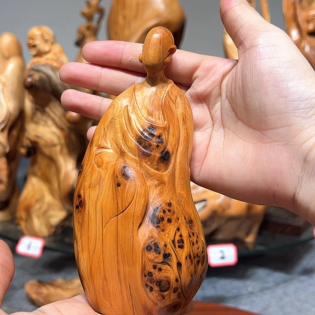柏木崖柏木手把件摆件