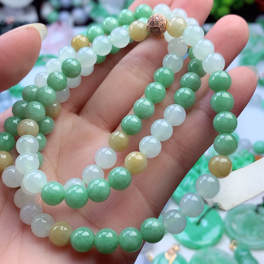 未镶嵌手链翡翠项链