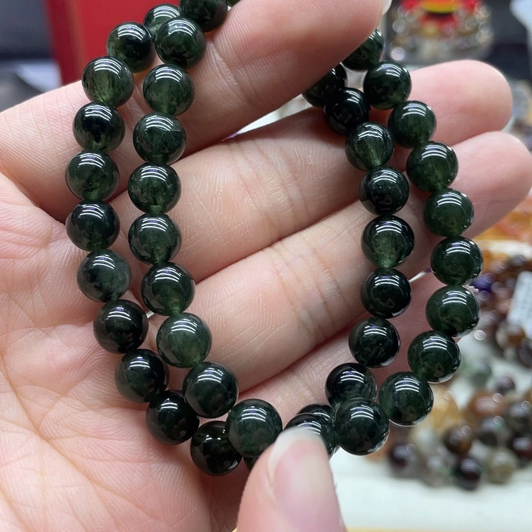 水晶手链未镶嵌多样性发货发一条