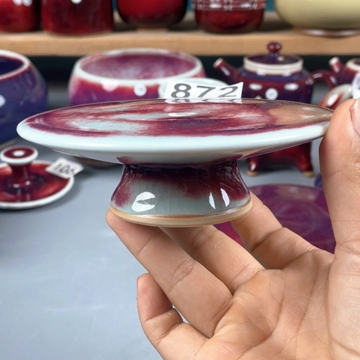 瓷片纯手工制作……微微瑕
