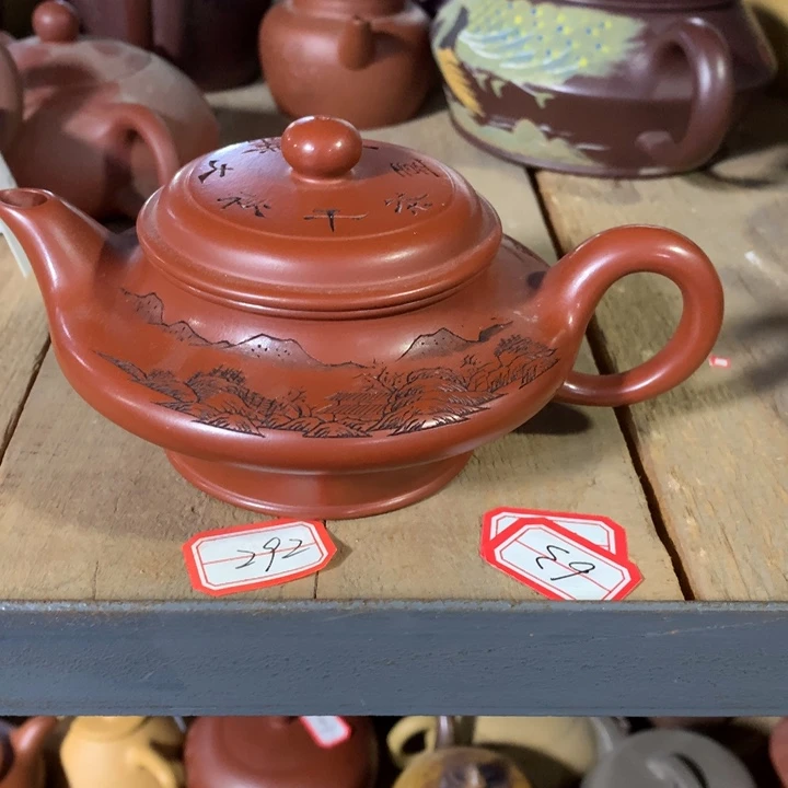 紫砂茶壶原矿手工125