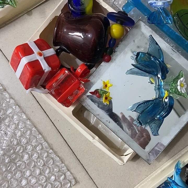 琉璃颈饰米*糖琉璃摆件