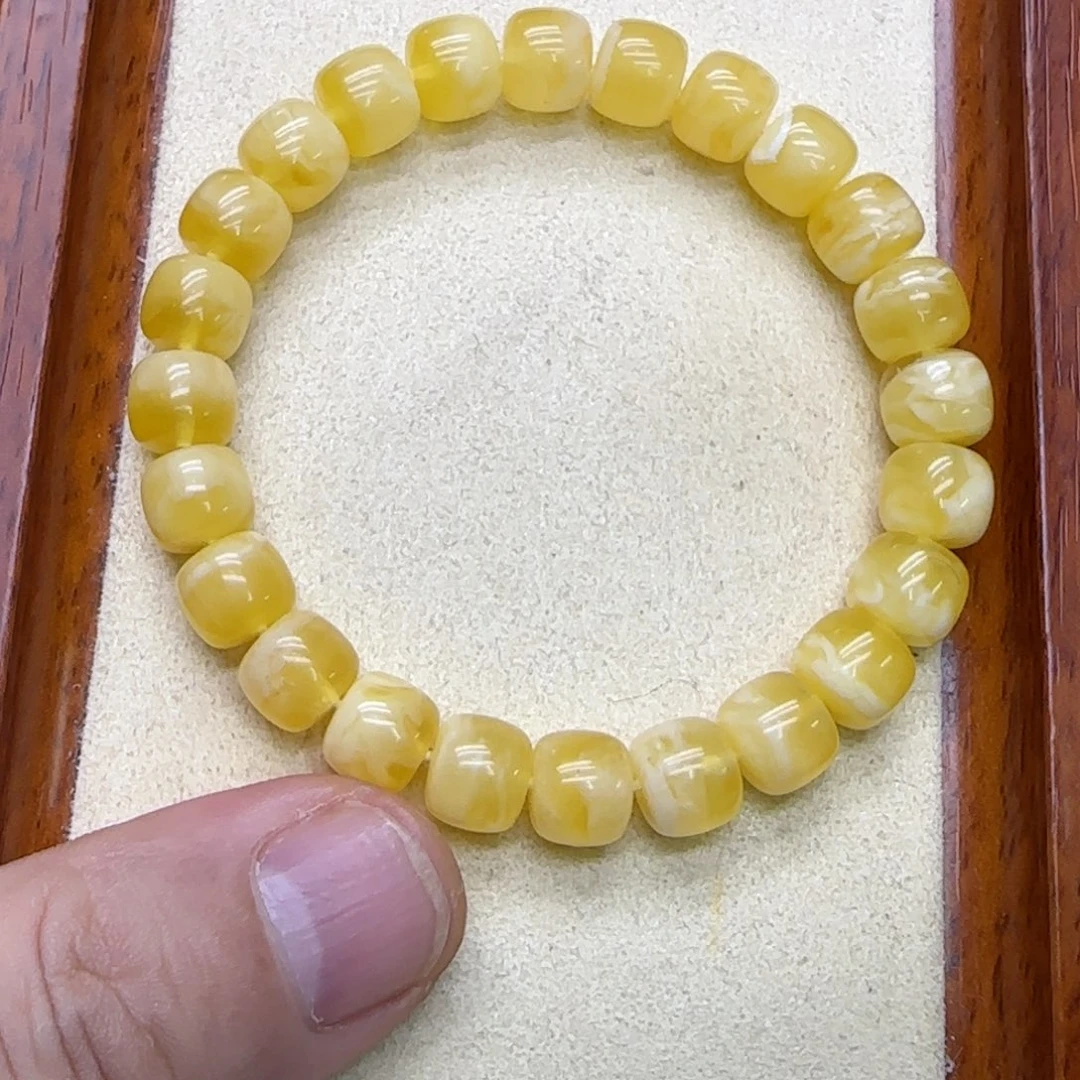 蜜蜡未镶嵌手串蜜蜡手串