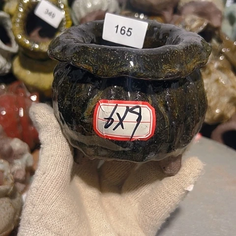 粗陶花盆制作就这样的话