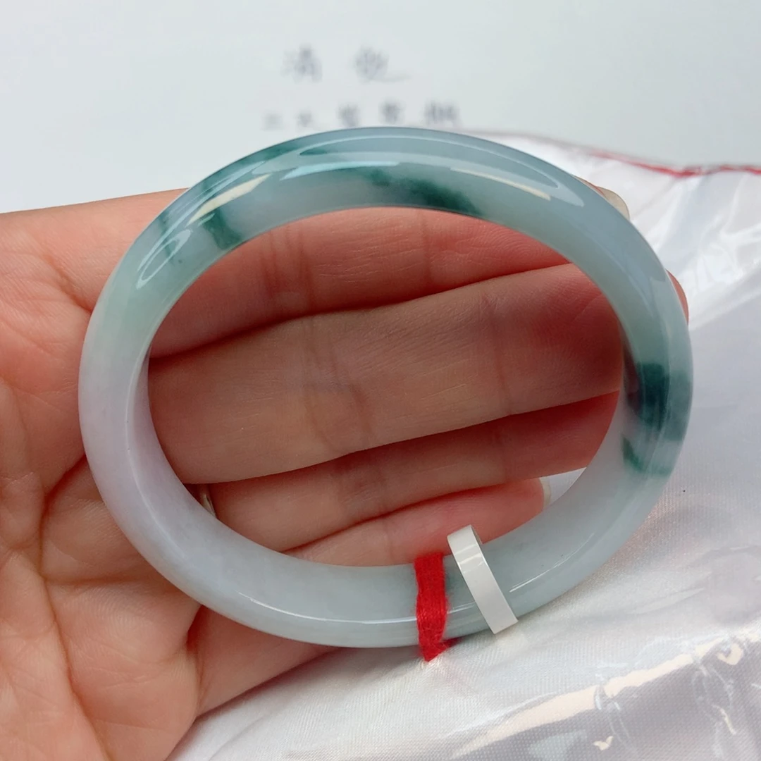 未镶嵌手镯翡翠54圈贵妃