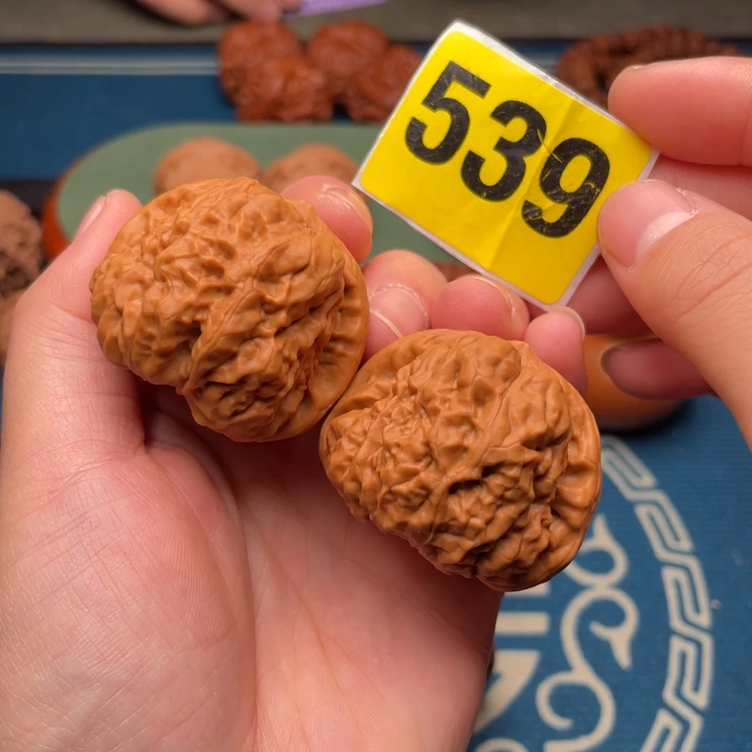 霖***石把件文玩核桃42蛤蟆539号