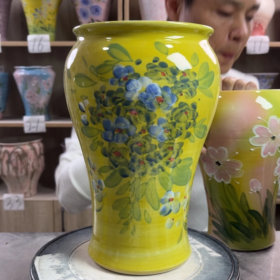 景德镇陶瓷花盆花盆