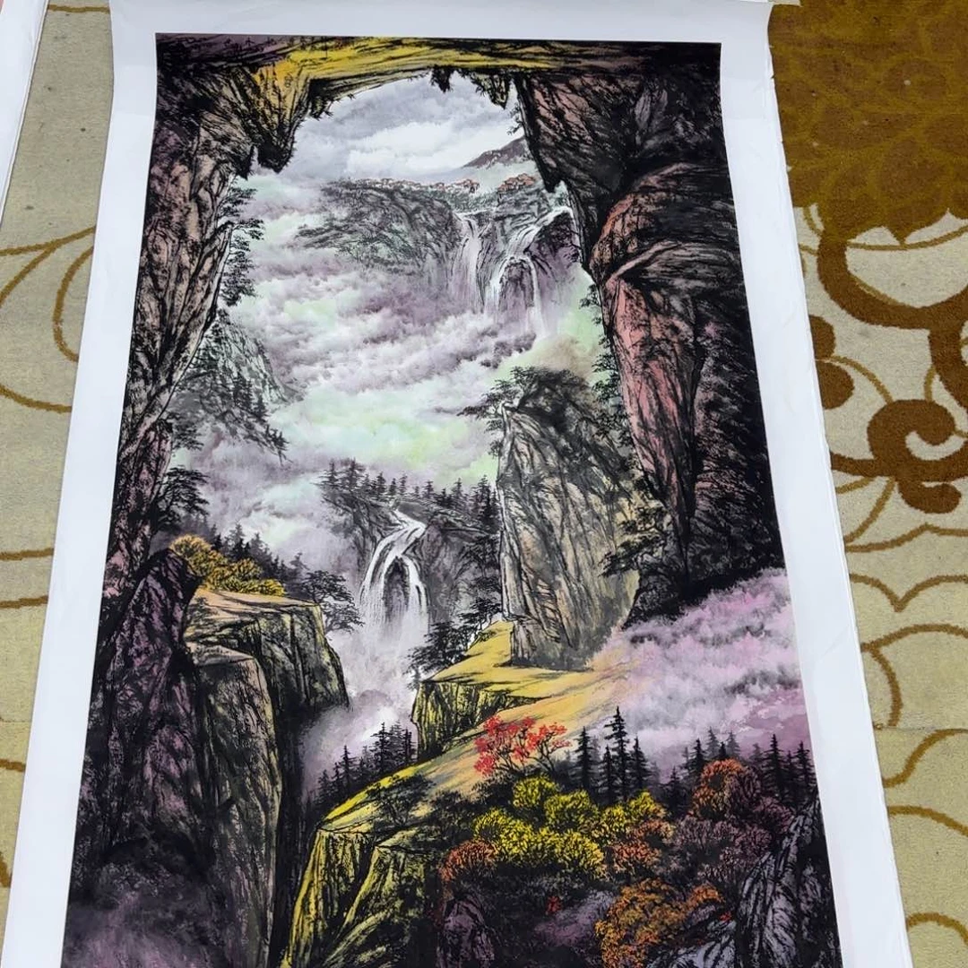 風***边国画陈辉李欣主播