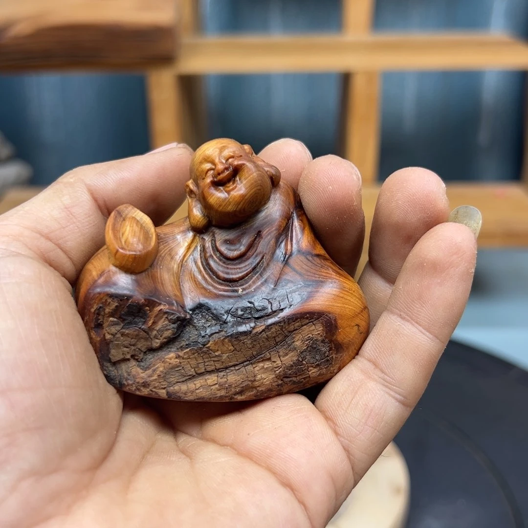 木小*崖柏木摆件手把件