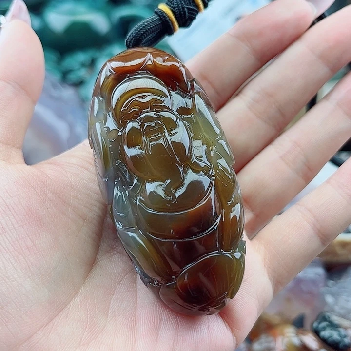 未镶嵌玛瑙手饰吊坠