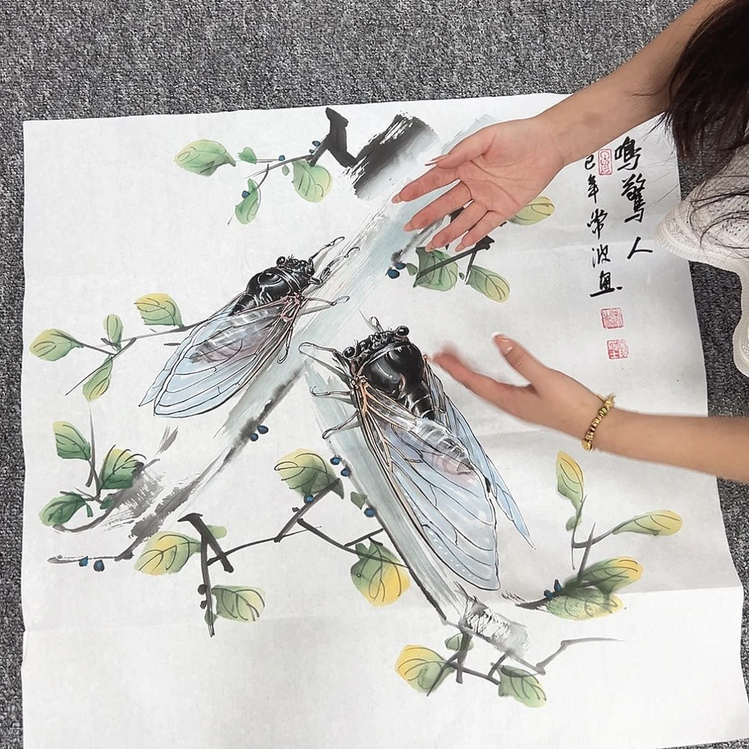 国画纯手绘字画作品欣赏