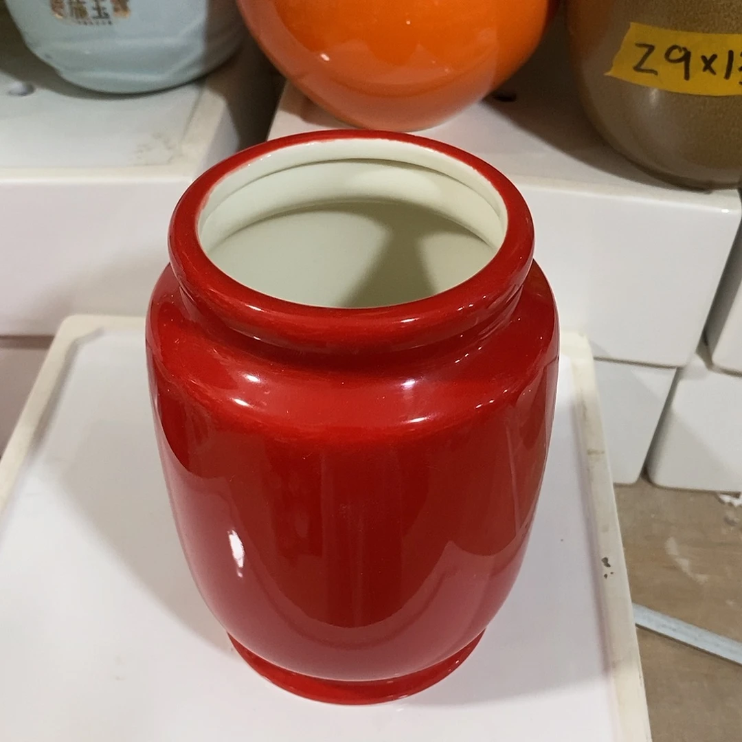 摆件陶盆有孔 瑕疵介意勿拍