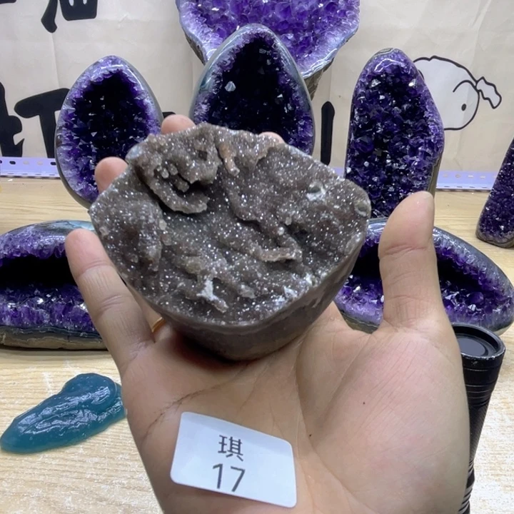 未镶嵌珠宝半成品紫晶