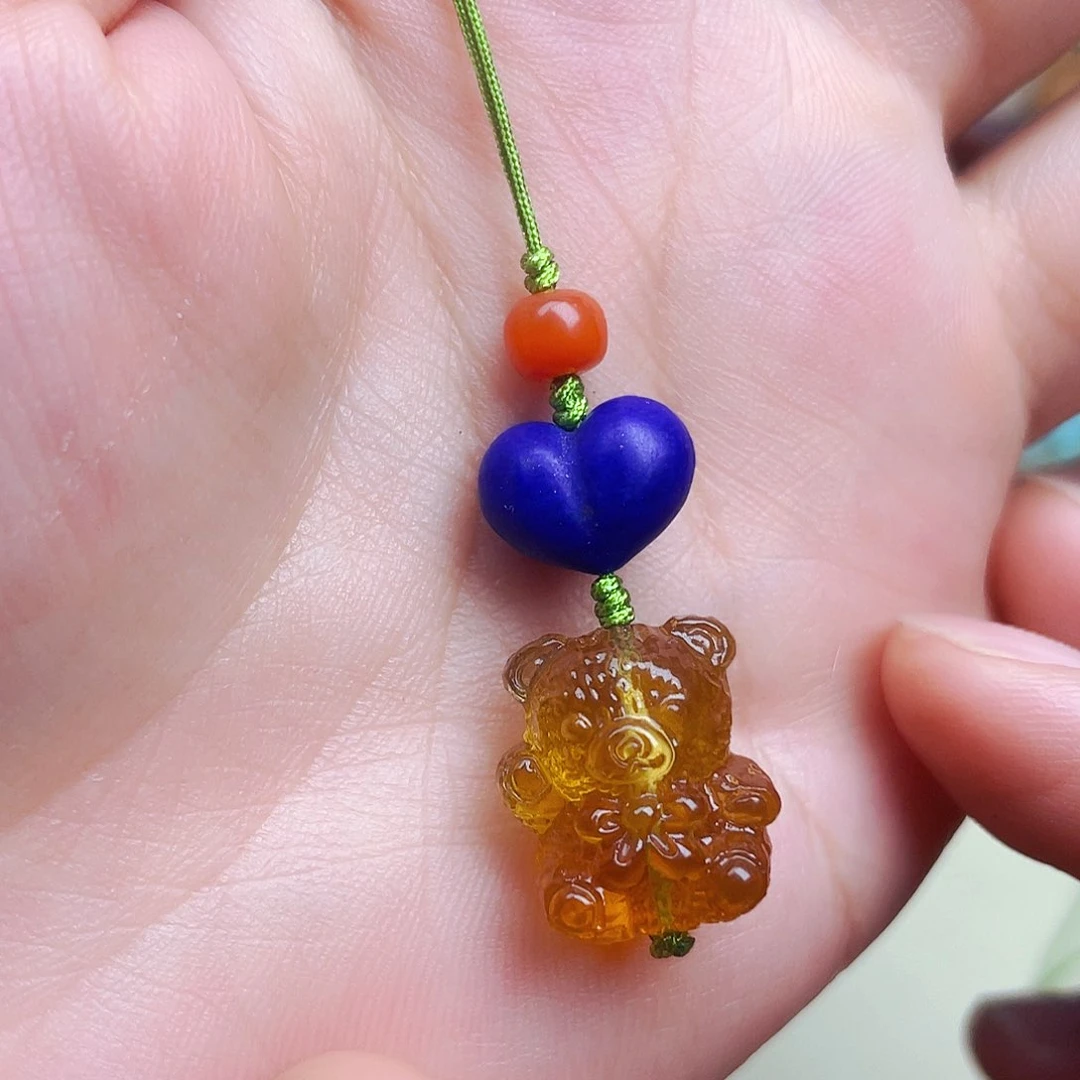 未镶嵌琥珀裸石订制