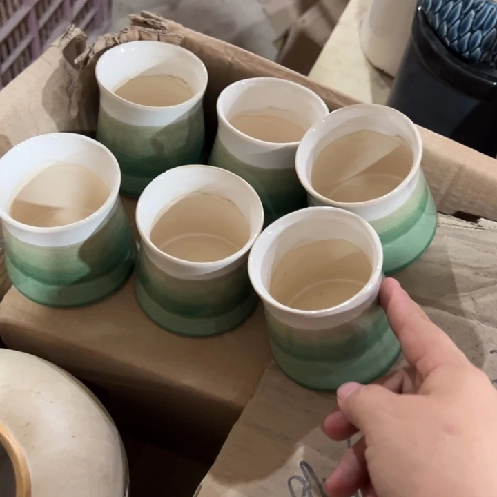 陶瓷花瓶摆件微瑕捡漏出