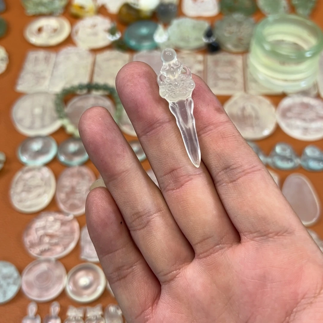 蛇纹石玉未镶嵌多样性随机发一