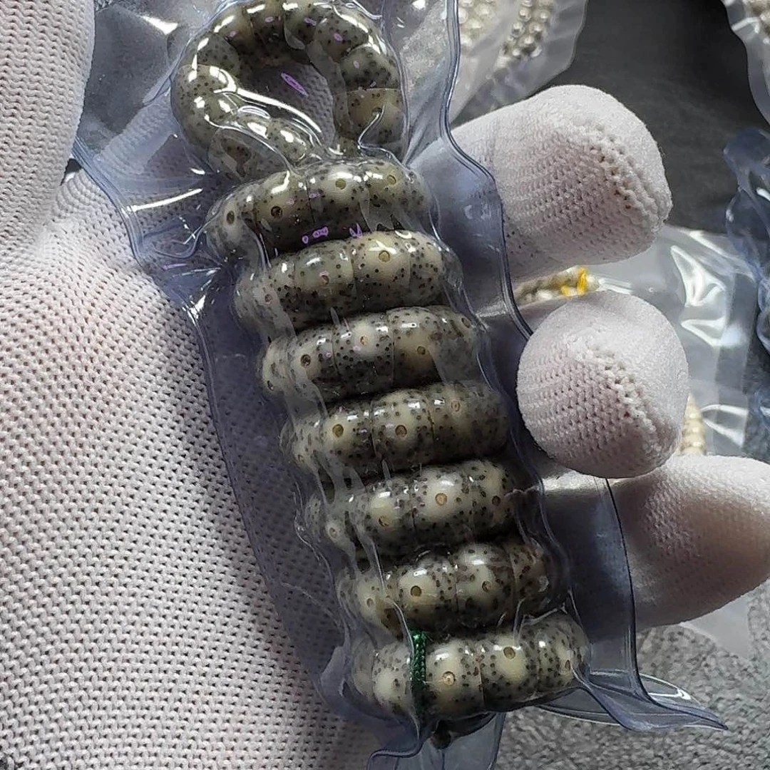 星月菩提手串10mm石玉料大肠