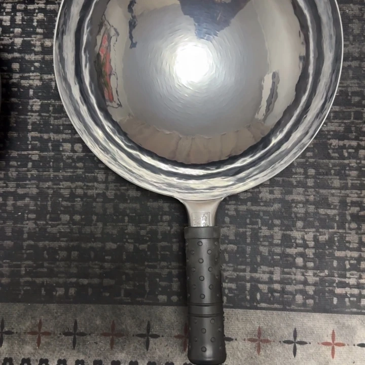福***满熟铁手工锻打铁锅30
