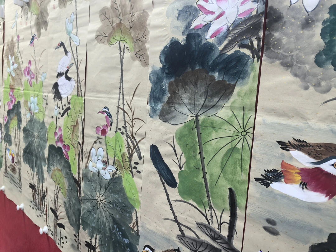 【马李】精品八条屏装饰画通用链接