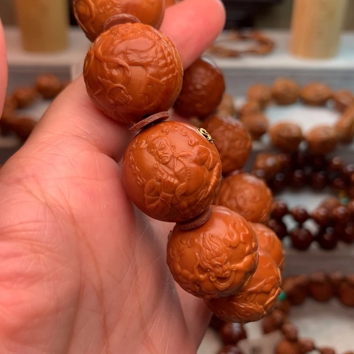 手串/手链橄榄核2.1胡思杰山海经不动明王手串