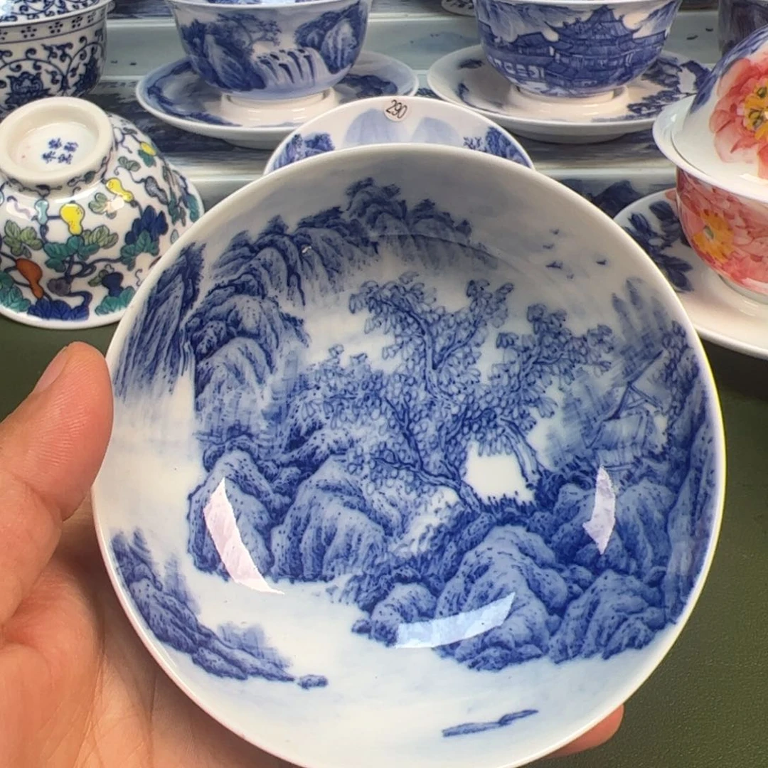 景德镇纯手绘茶具园园282