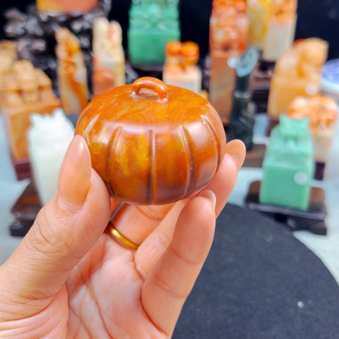 与***行寿山石捡漏瑕疵品