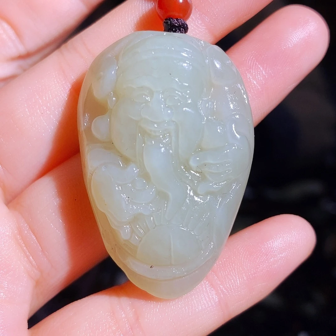 和田玉颈饰未镶嵌