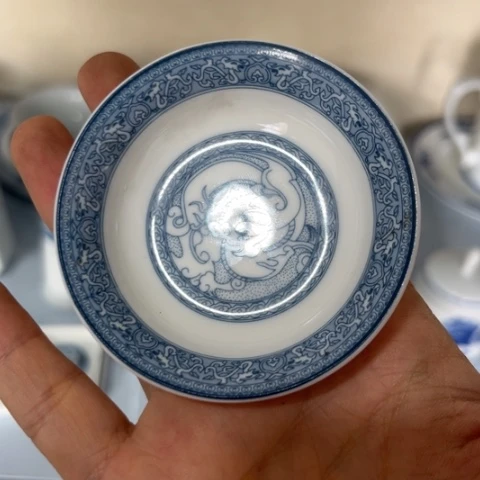 碗3寸碟一个陶瓷陶瓷