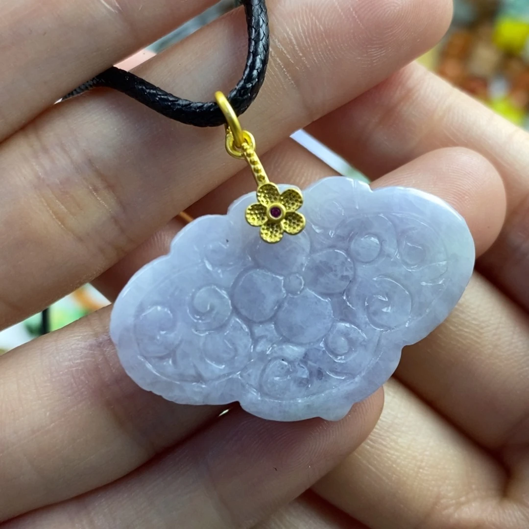 翡翠未镶嵌颈饰吊坠