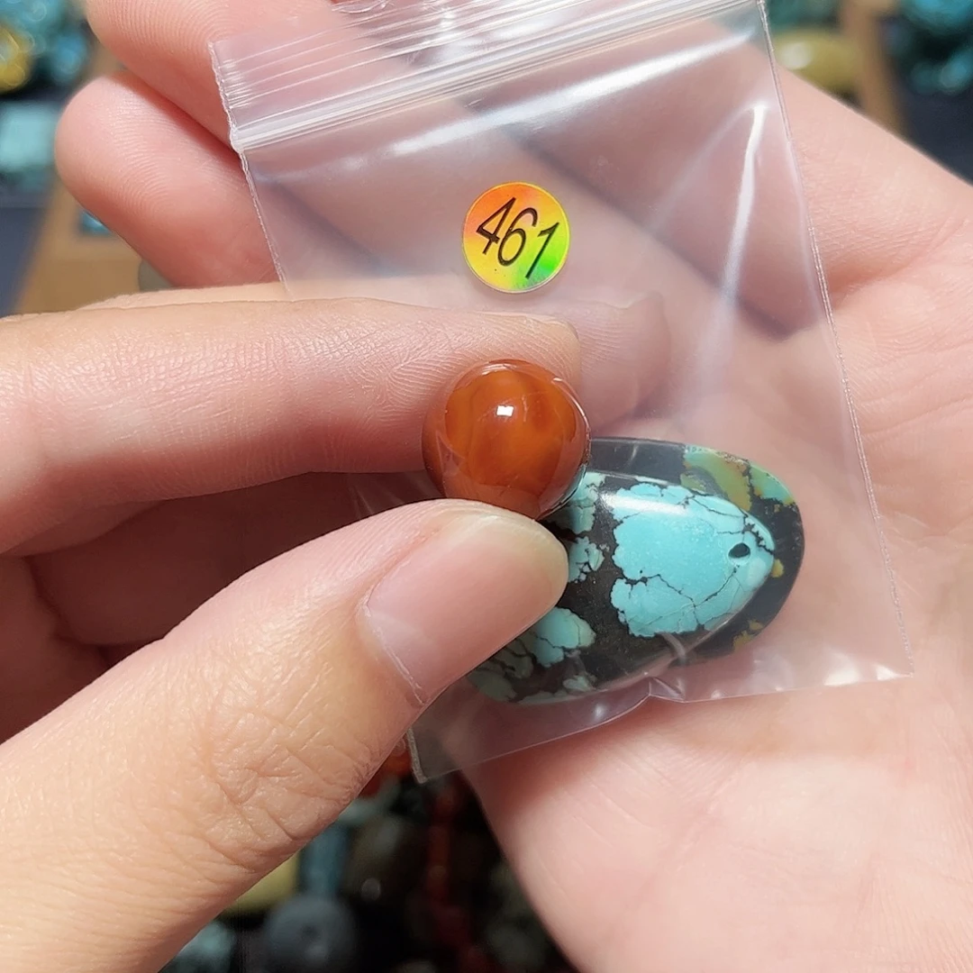 随***性未镶嵌圆珠桶珠老型手串！！玛瑙/玉髓