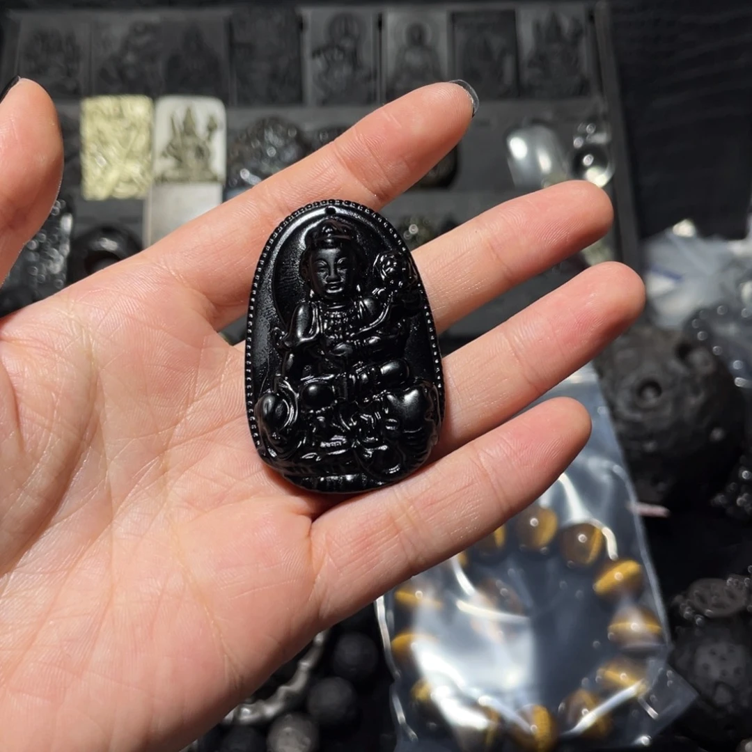 Z***$黑曜岩未镶嵌珠宝奇石