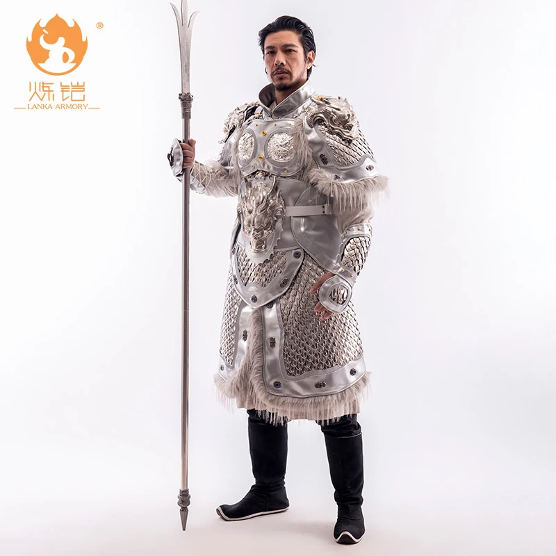 炼铠敖光铠甲甲胄标准套装汉服COS服中国甲胄