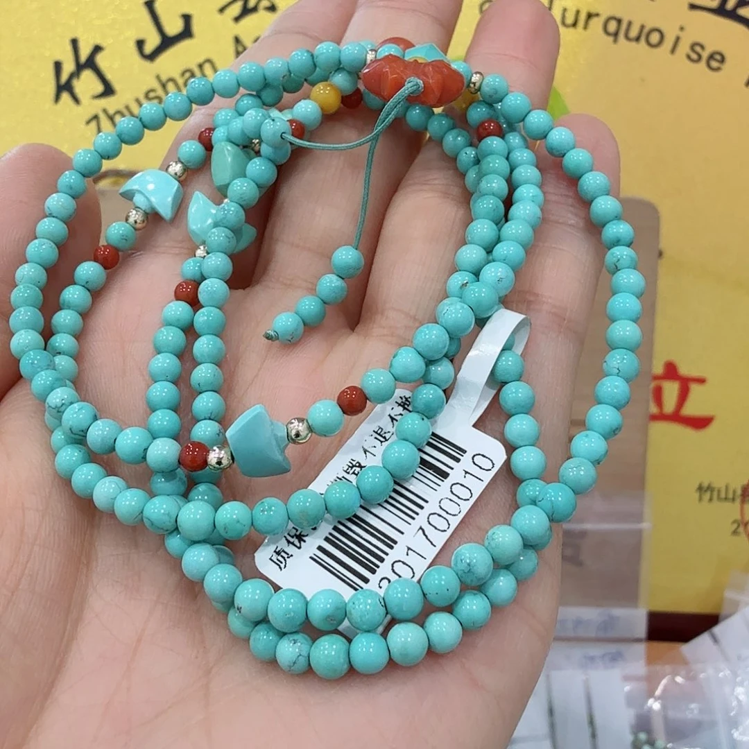 未镶嵌绿松石珠宝奇石安**素