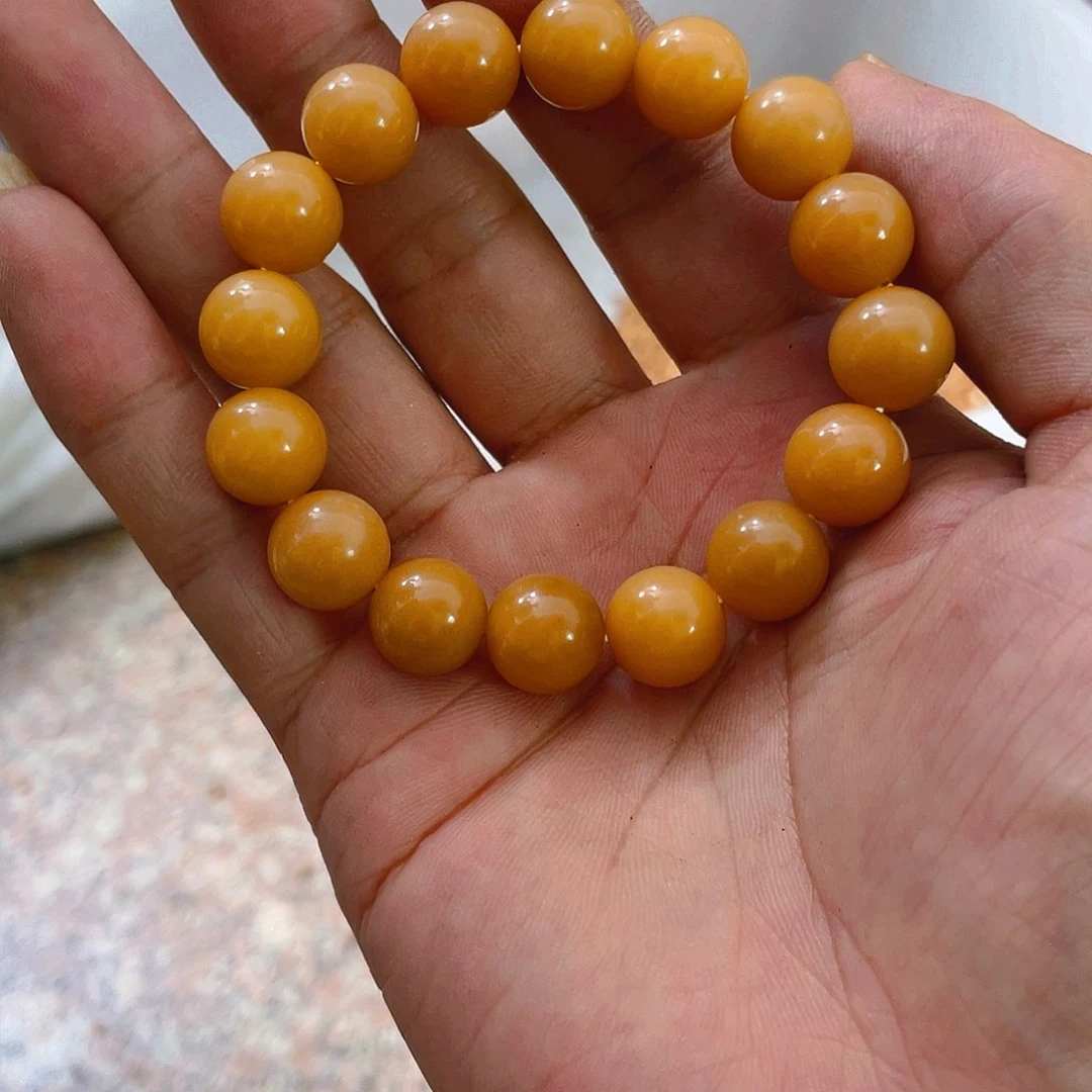 菩提根/象牙果吊坠风化色手串单圈