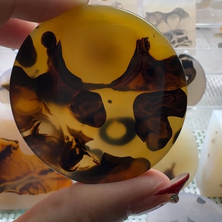 玛瑙/玉髓未镶嵌项链