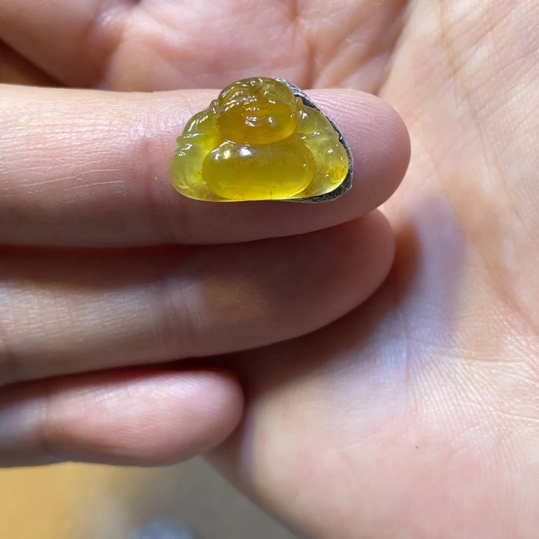 颈饰未镶嵌翡翠佛公