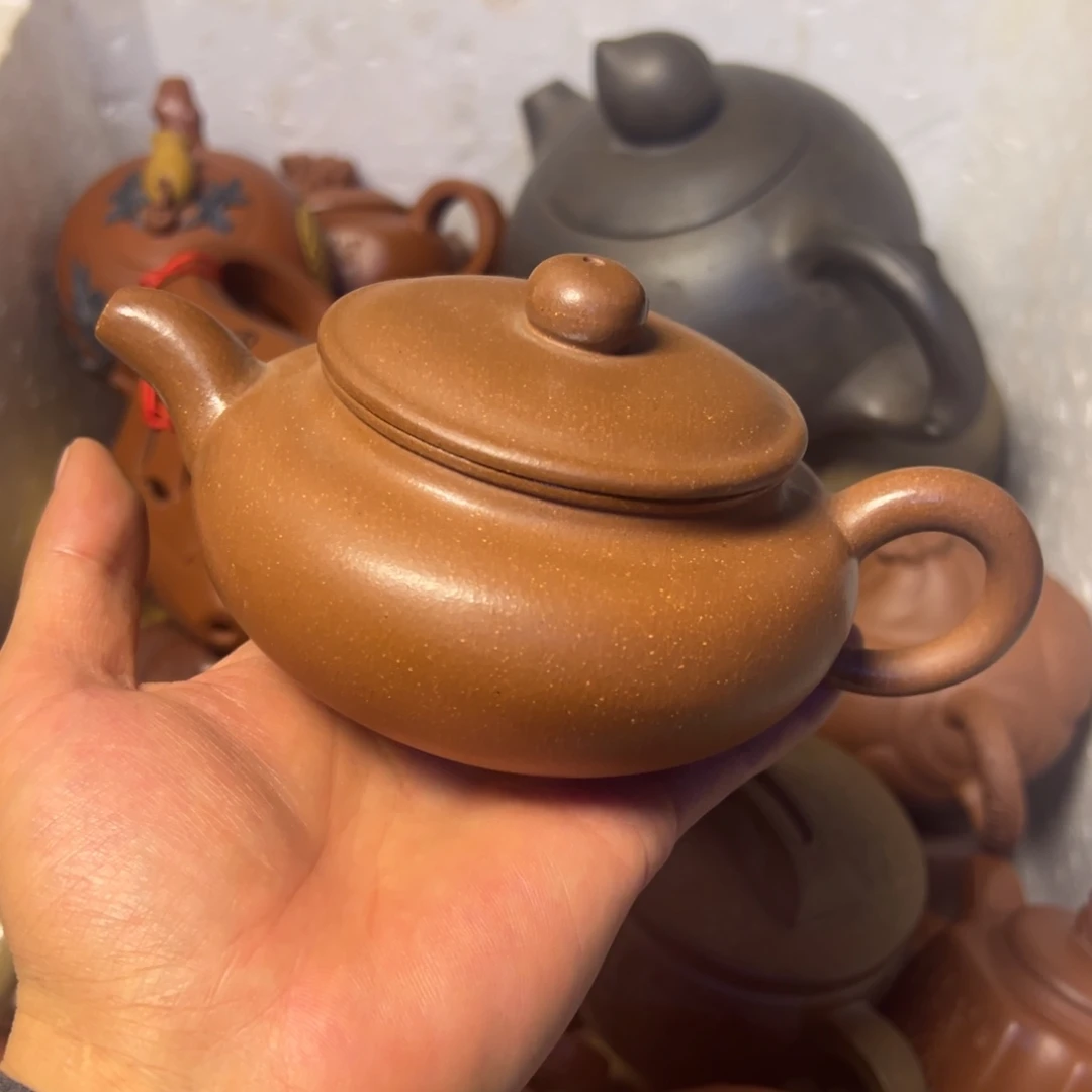 茶壶紫砂宜兴原矿紫砂壶300毫升容量