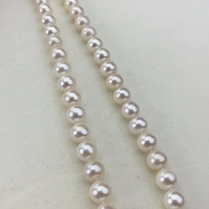 淡水珍珠颈饰银S925镶嵌卡9炫彩高品