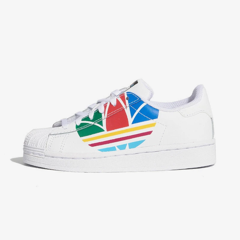 adidas/阿迪达斯 三叶草儿童大童休闲运动板鞋学步鞋 FW4008
