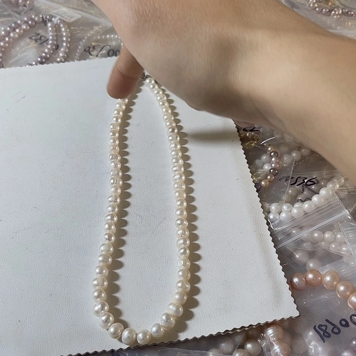 未镶嵌颈饰淡水珍珠00361