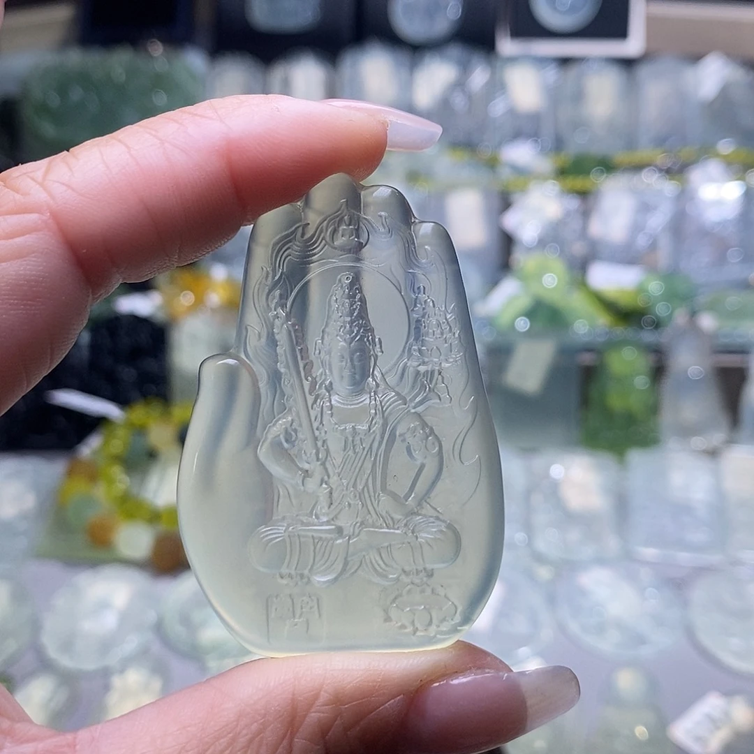 蛇纹石玉颈饰未镶嵌艾*