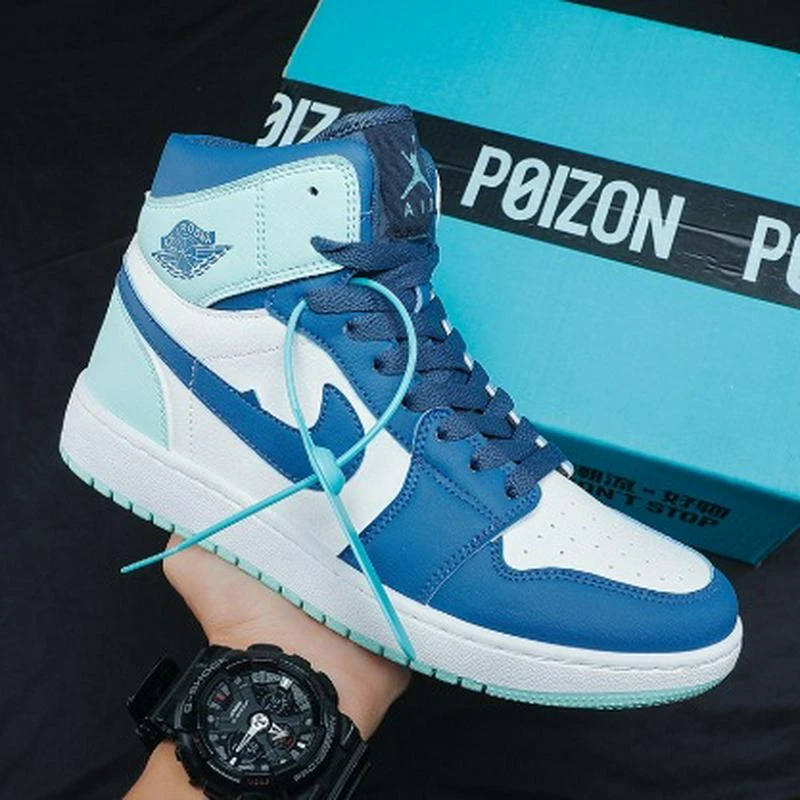 运动鞋篮球青少年板鞋新款高帮2025年休闲男鞋AJ春秋情侣潮流中学