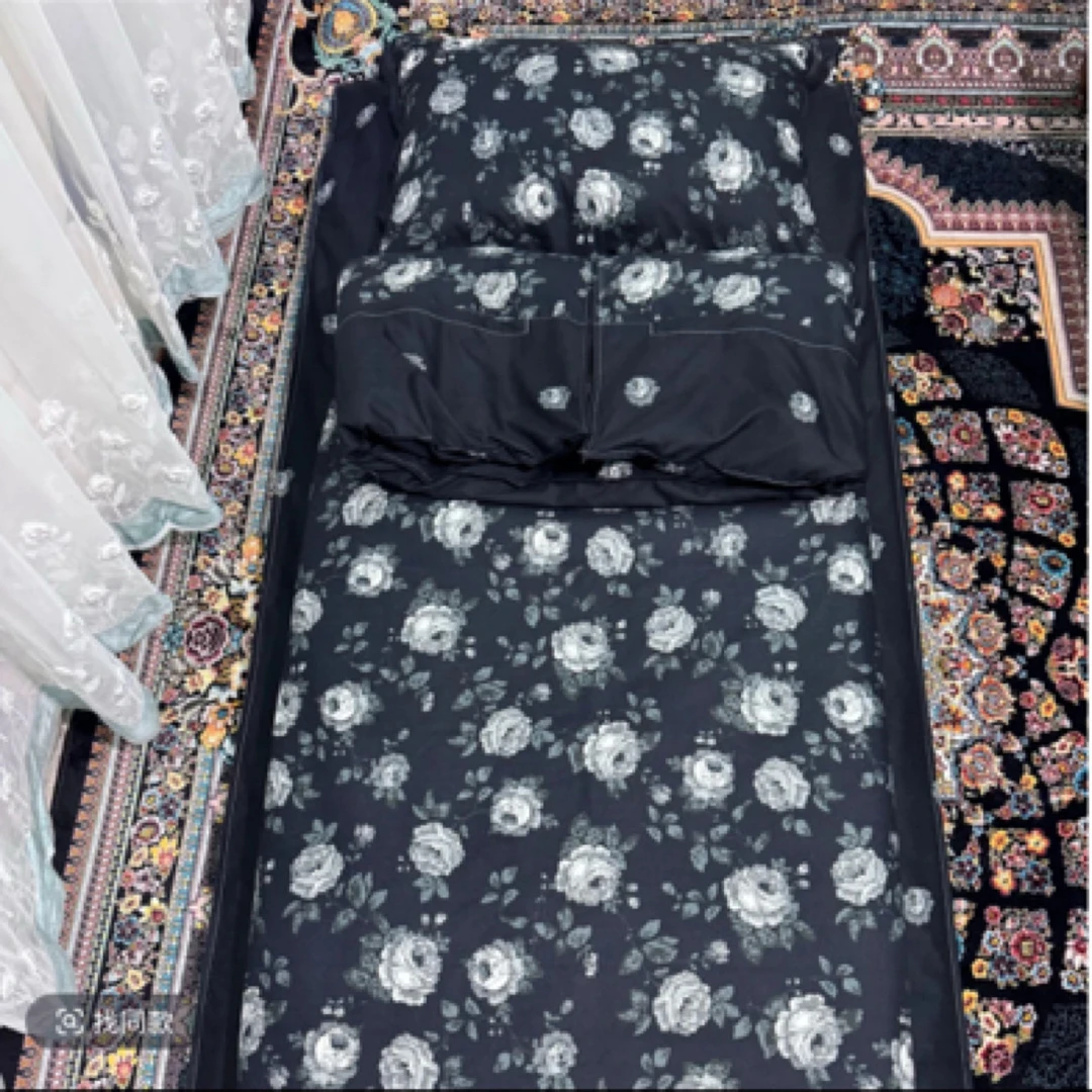 艾特来斯双面冬被三件套，床单套，不掉色全国包邮枕套印花枕头