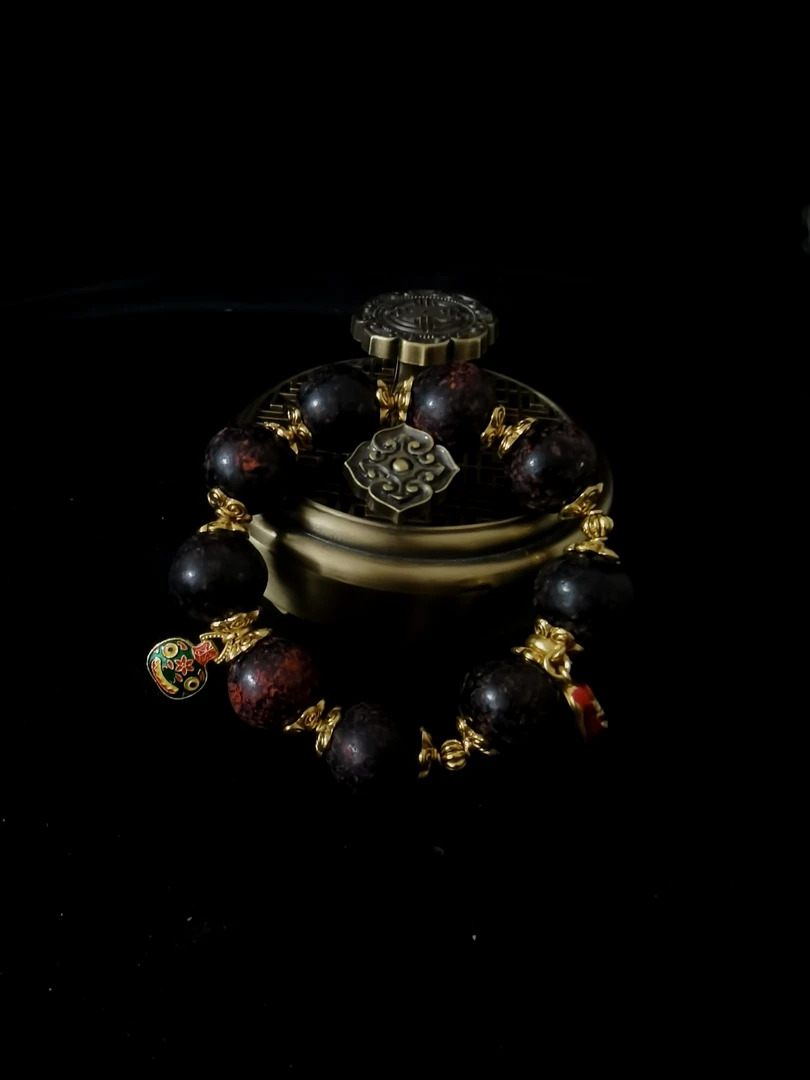 铜合金琉璃手链 17721复古琉璃手链