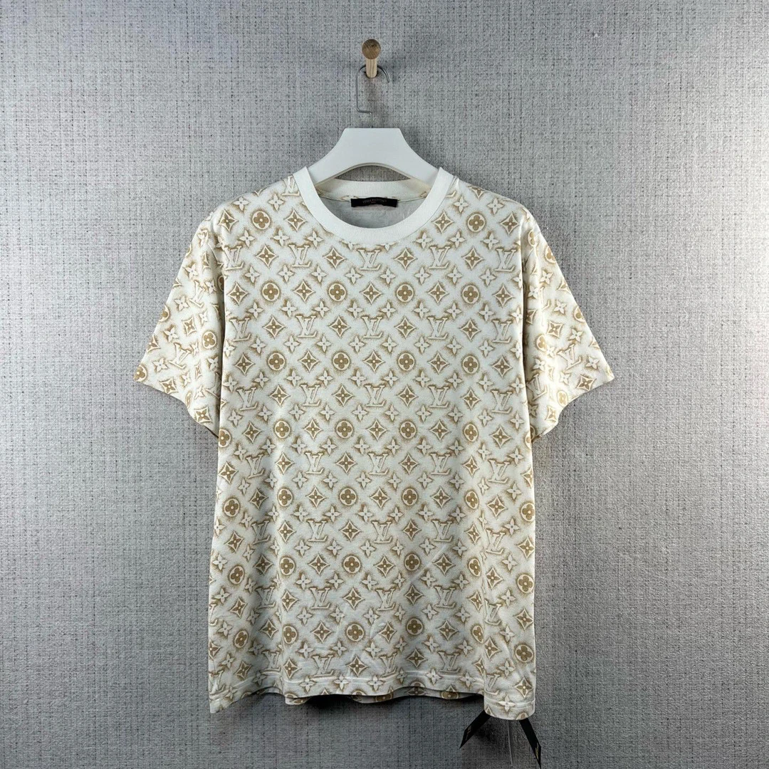 未使用 LouisVuitton/路易威登 FW23满印短袖/尺码XL/全新/9081