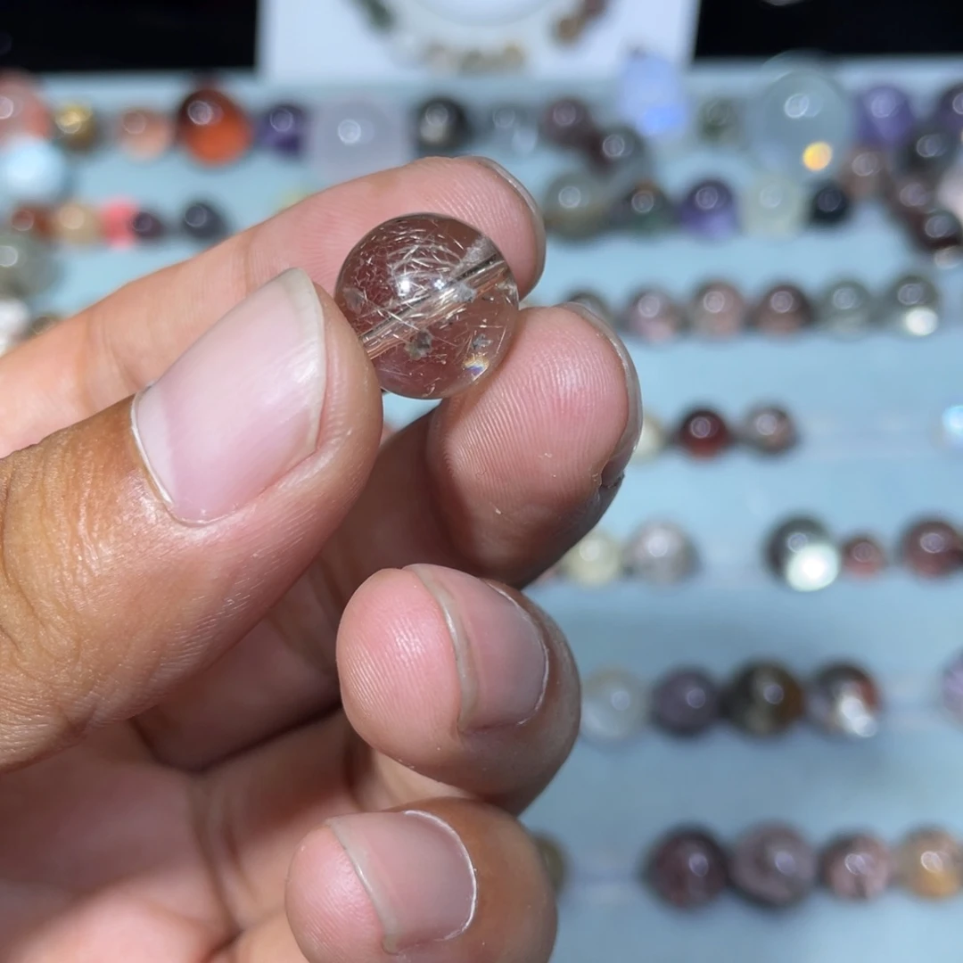 水晶手链银S925镶嵌