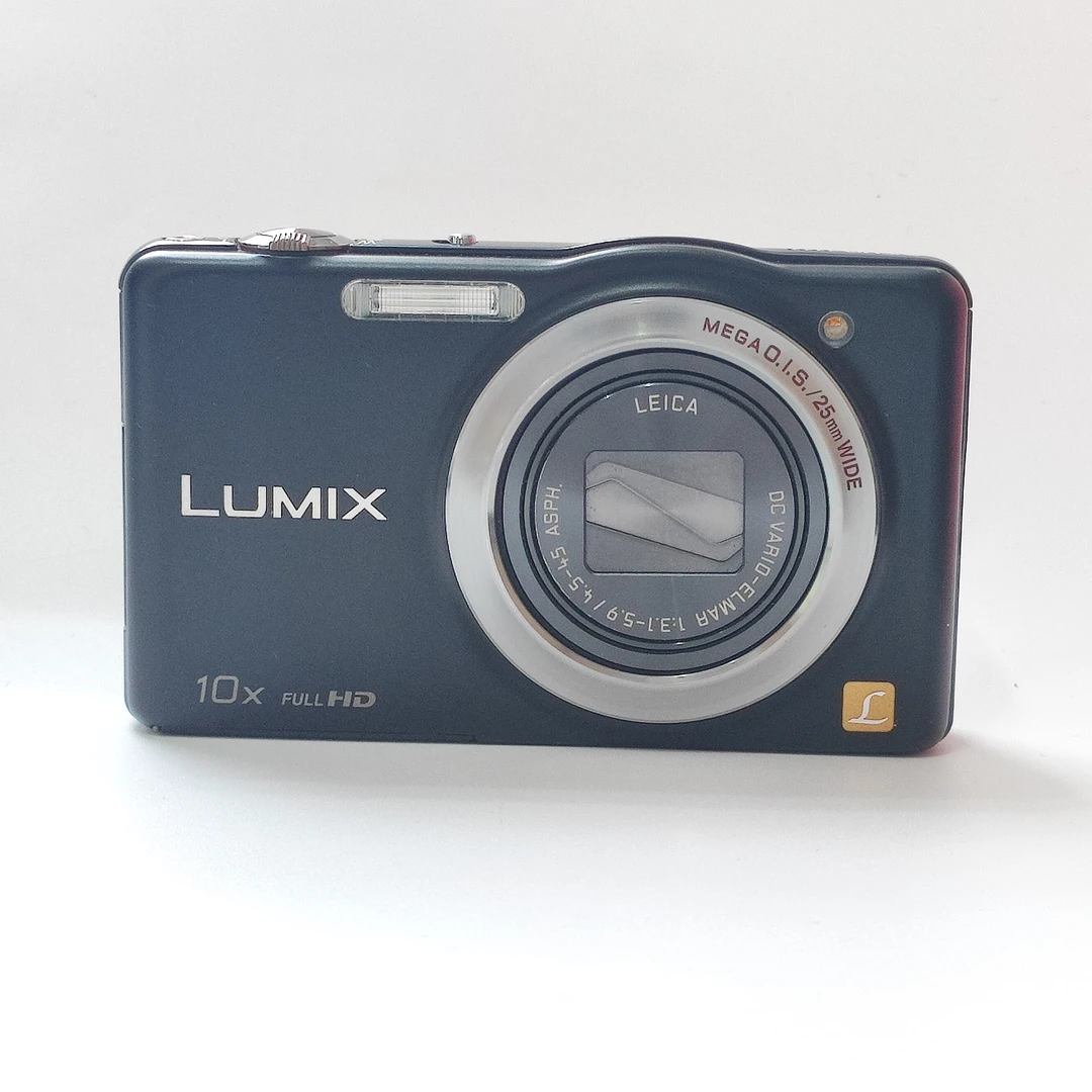 95新 Panasonic/松下 sz7黑色1400w像素10x光变ccd数码相机